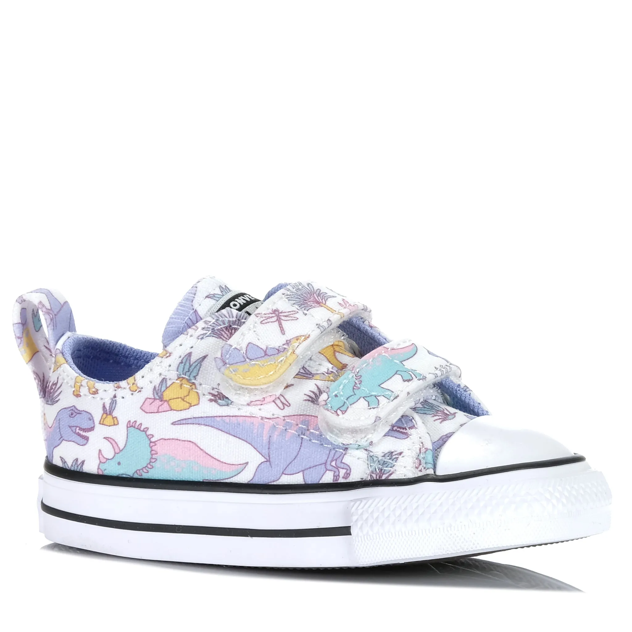 Converse Chuck Taylor Infant CT Dinocons 2V Low White/Ultraviole