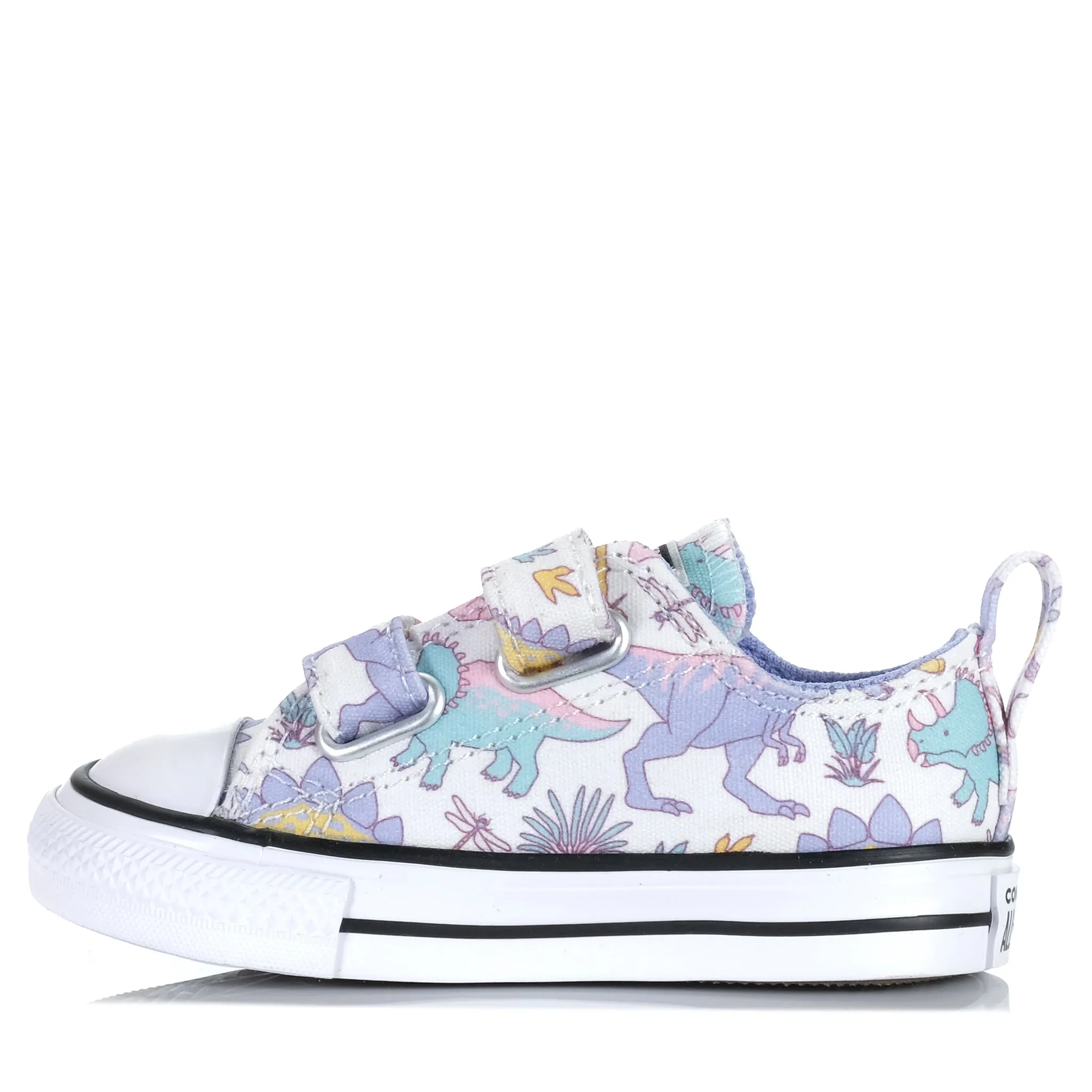 Converse Chuck Taylor Infant CT Dinocons 2V Low White/Ultraviole