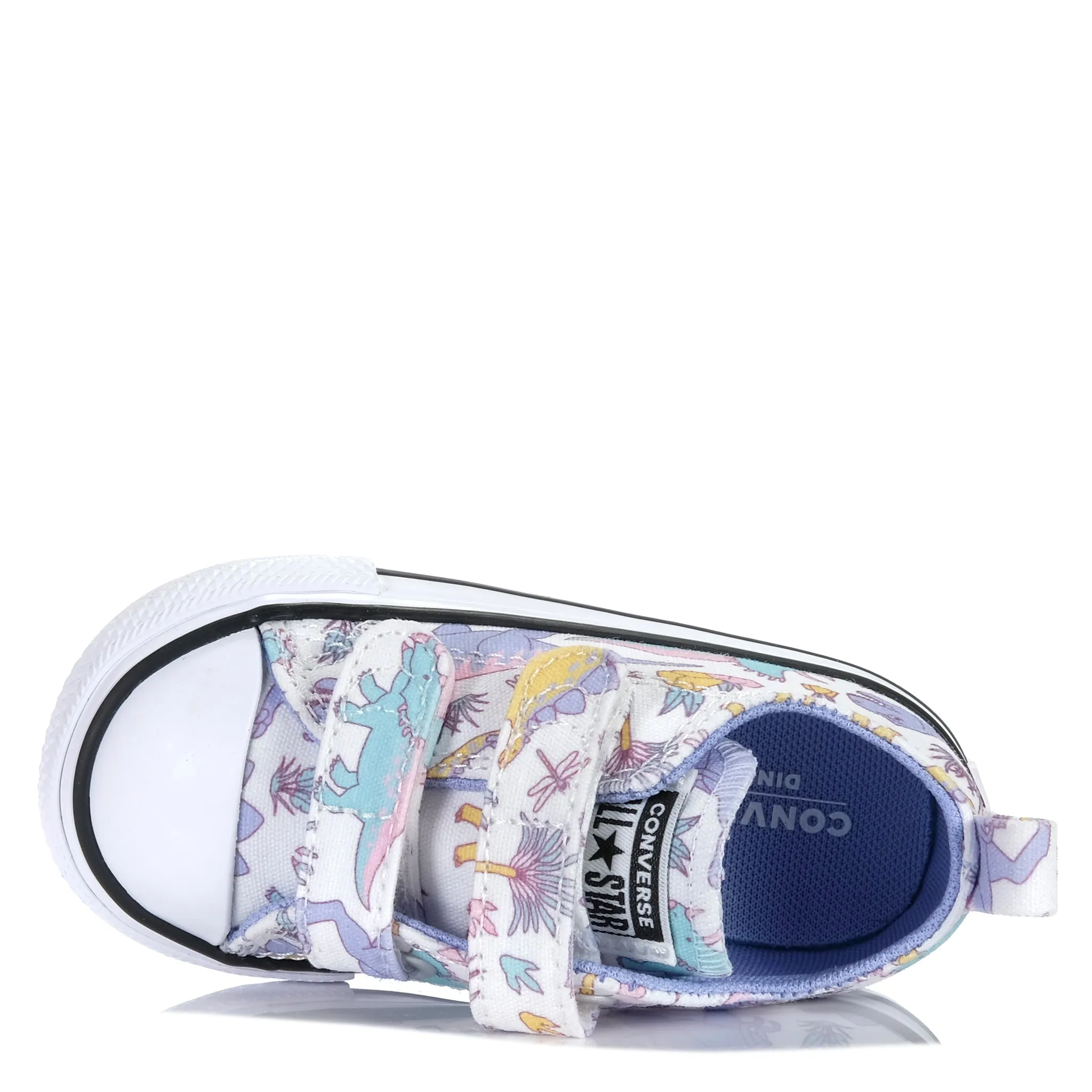 Converse Chuck Taylor Infant CT Dinocons 2V Low White/Ultraviole