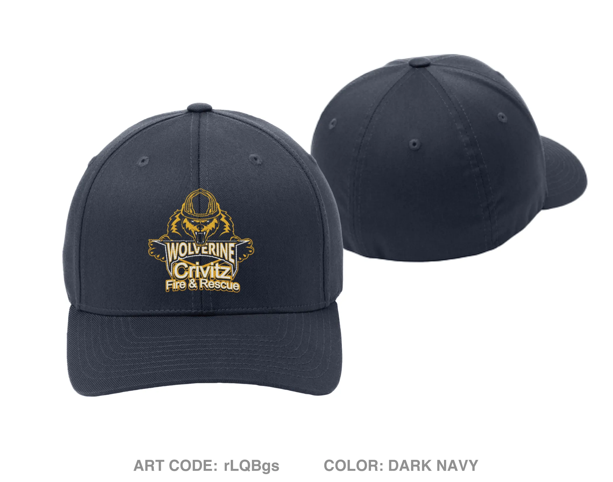 Crivitz fire and rescue Embroidered Flexfit Cap - rLQBgs