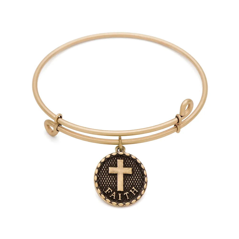 Cross, Bangle Antique Gold Color Finish