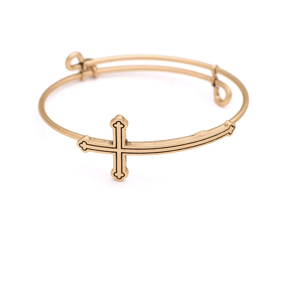 Cross, Cufflet Antique Gold Color Finish