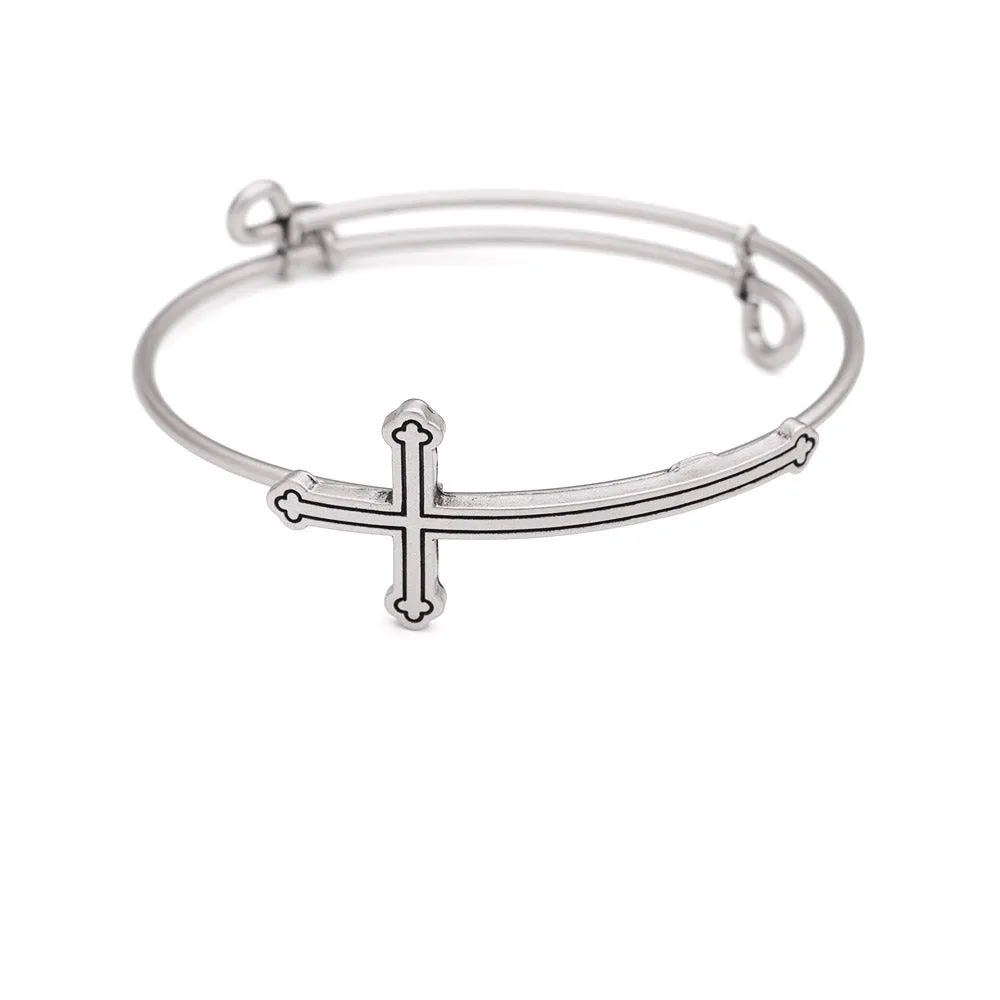 Cross, Cufflet Antique Silver Color Finish
