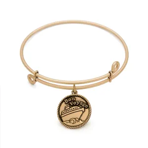 Cruise Ship, Bangle Antique Gold Color Finish