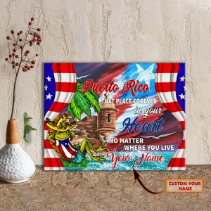Custom Puerto Rico Canvas Set - Urt96
