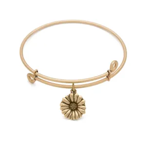 Daisy, Bangle Antique Gold Color Finish
