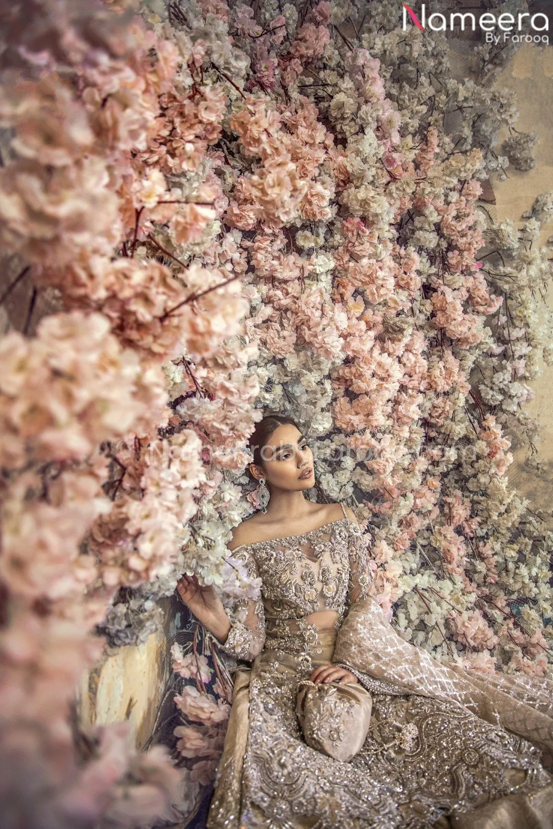 Designer Embroidered Lehenga Outfit for Wedding #BN900