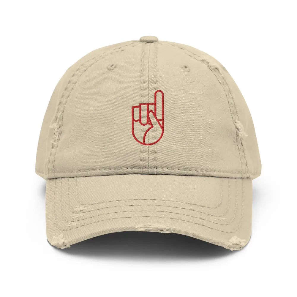 Distressed Dad Hat