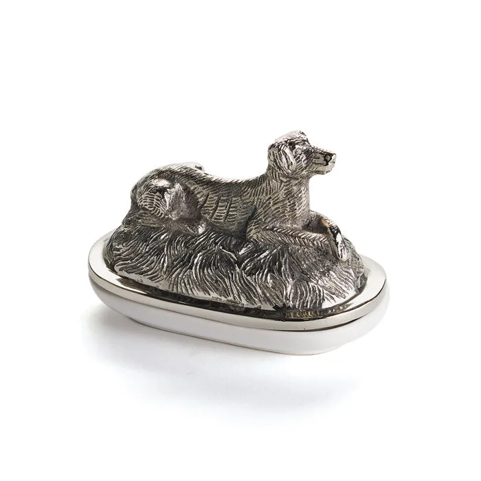 Dog Butter Dish