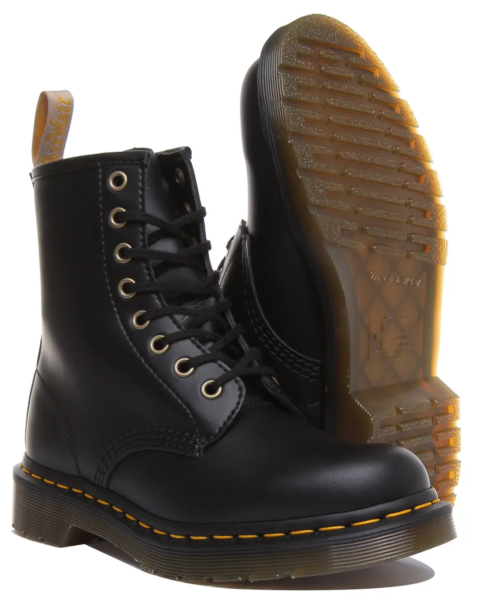 Dr Martens 1460 Vegan In Black For Womens