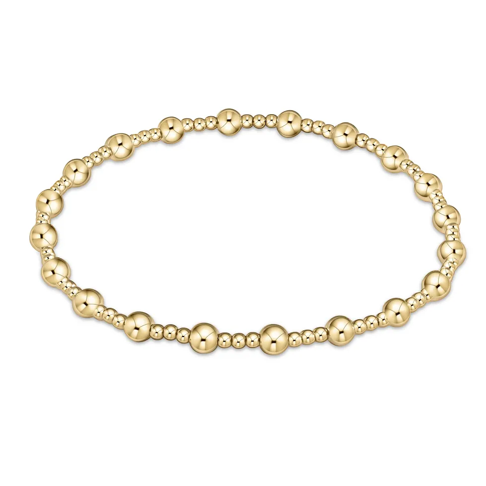 enewton Classic Sincerity Pattern 4mm Bead Bracelet
