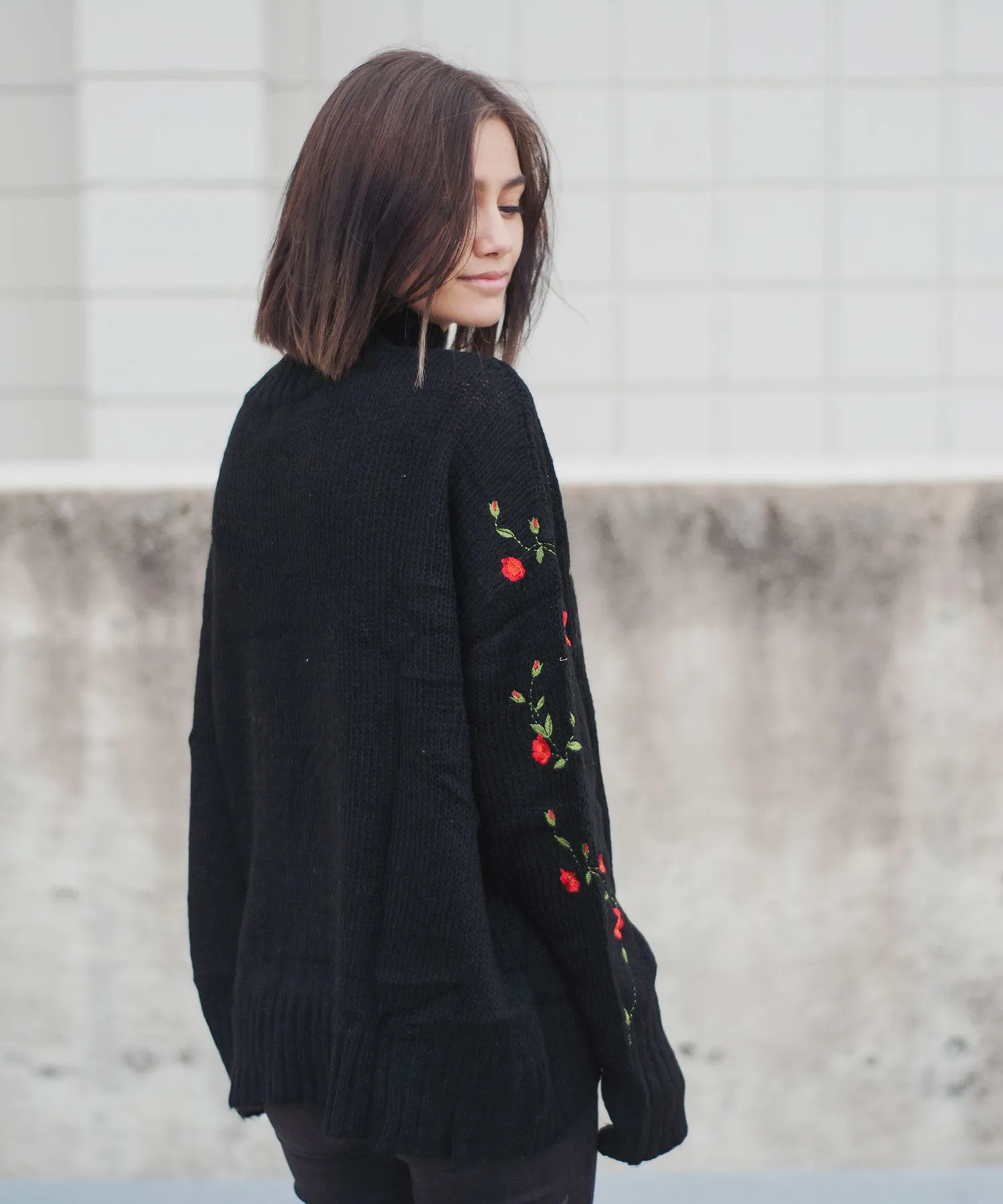Florentine Embroidered Sweater