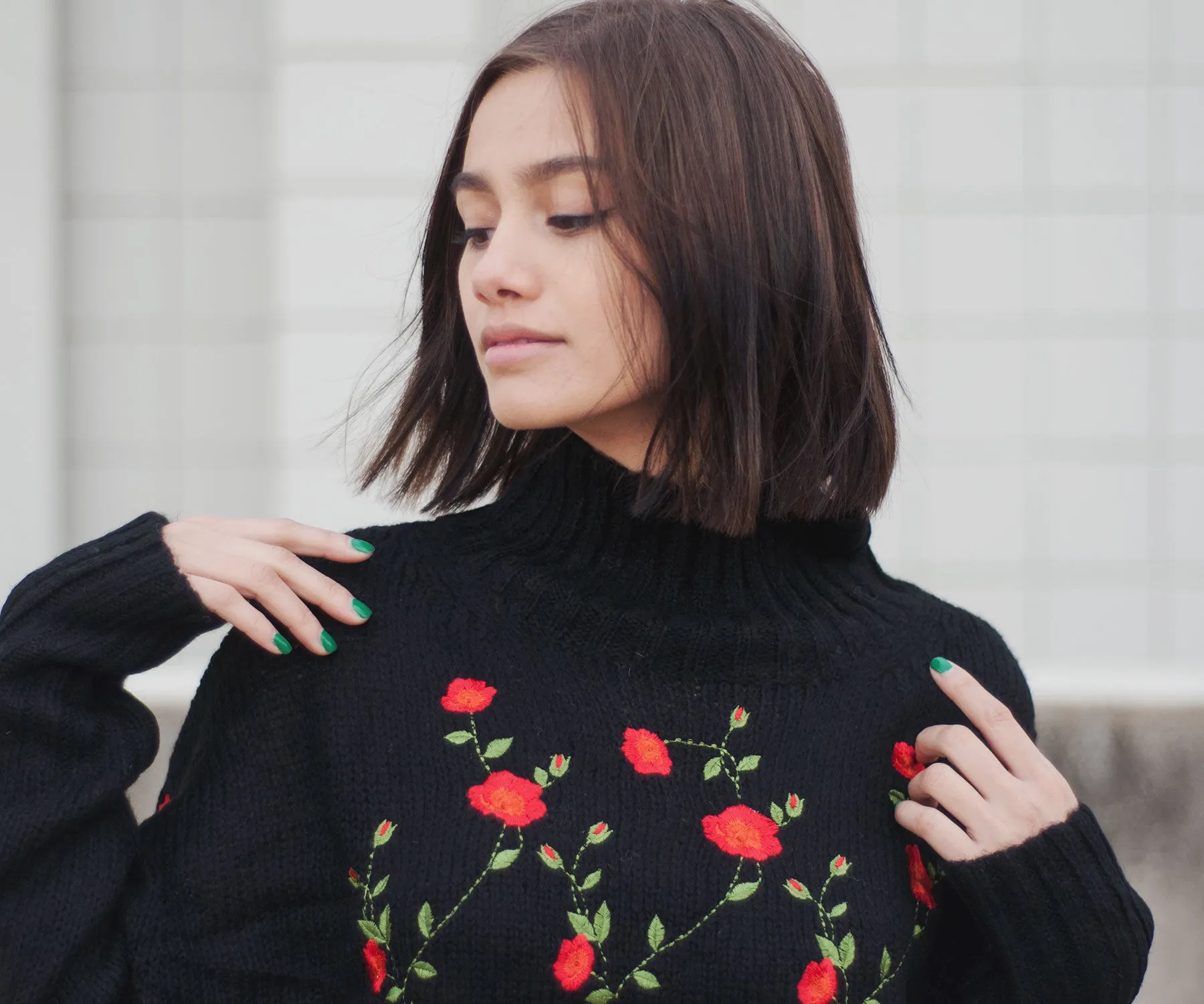 Florentine Embroidered Sweater