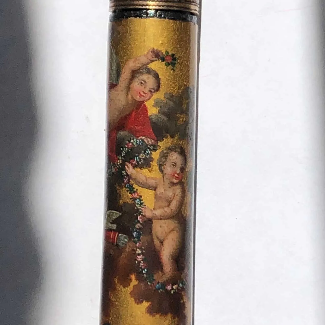 French Louis XVI Vernis Martin Billet-Doux (Love Note) Case