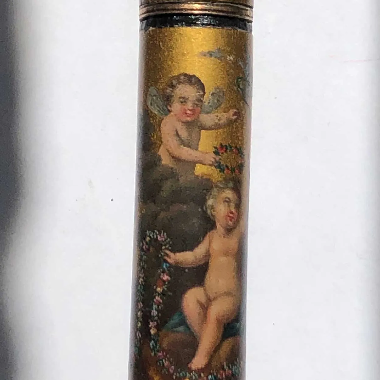 French Louis XVI Vernis Martin Billet-Doux (Love Note) Case