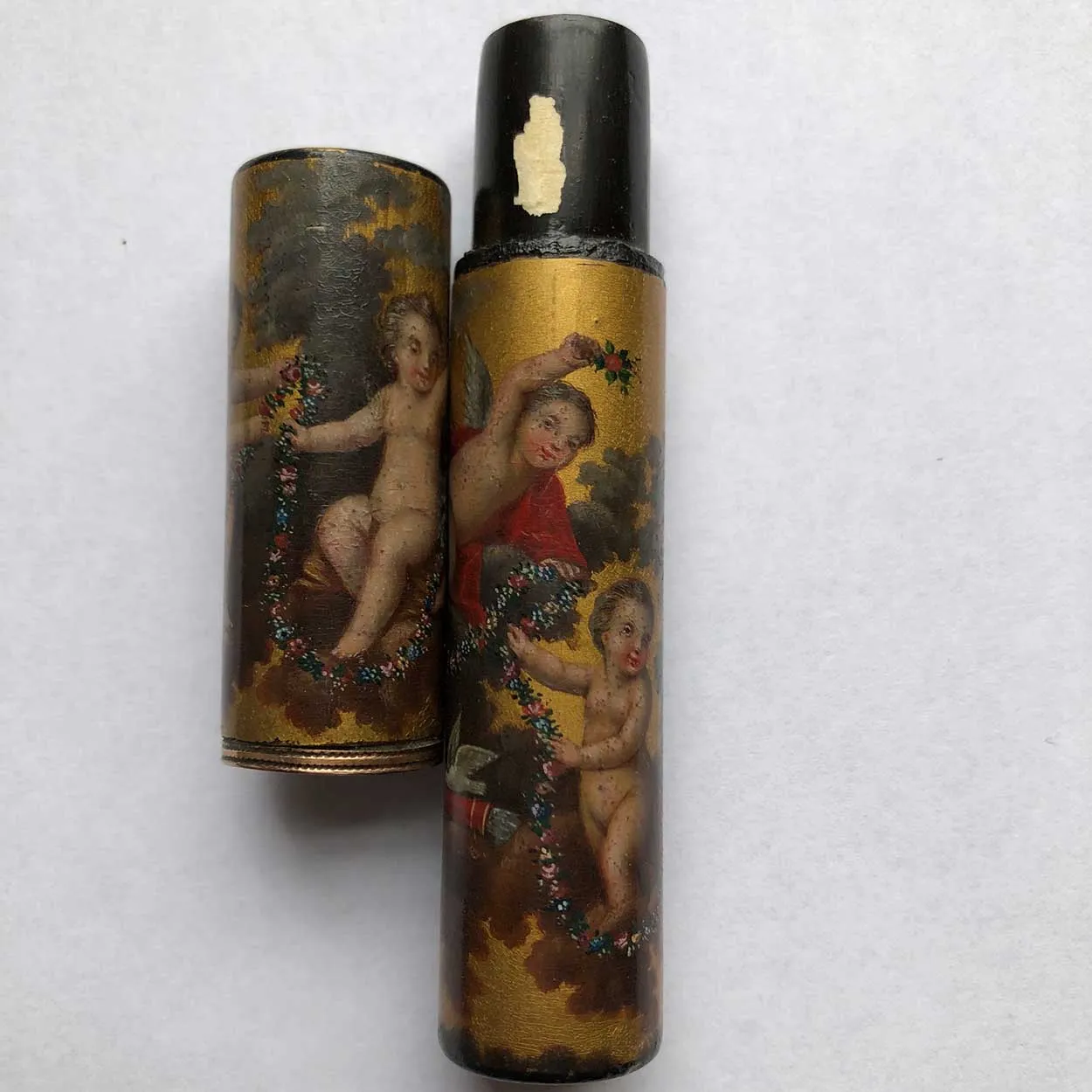 French Louis XVI Vernis Martin Billet-Doux (Love Note) Case