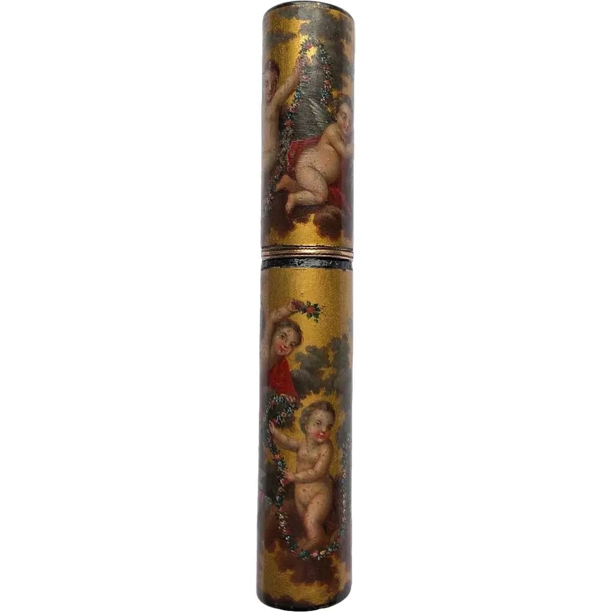 French Louis XVI Vernis Martin Billet-Doux (Love Note) Case