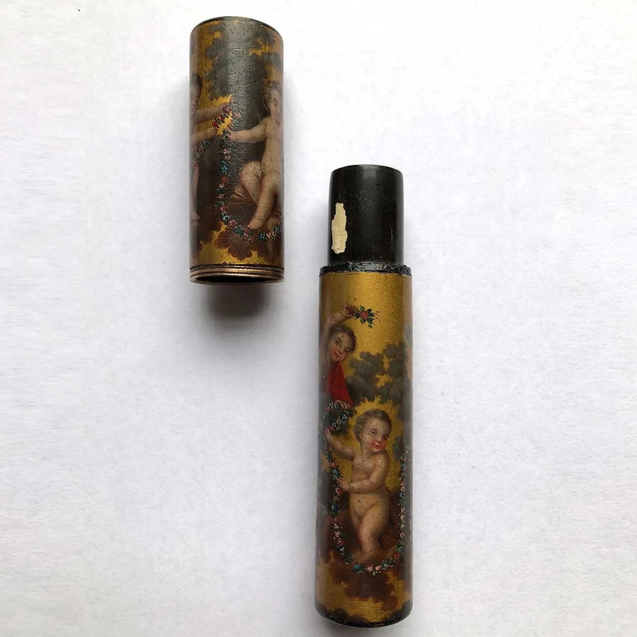 French Louis XVI Vernis Martin Billet-Doux (Love Note) Case