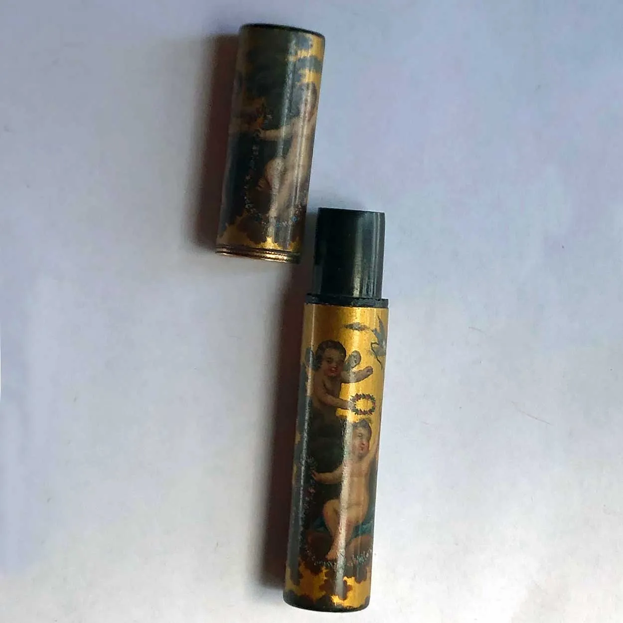 French Louis XVI Vernis Martin Billet-Doux (Love Note) Case