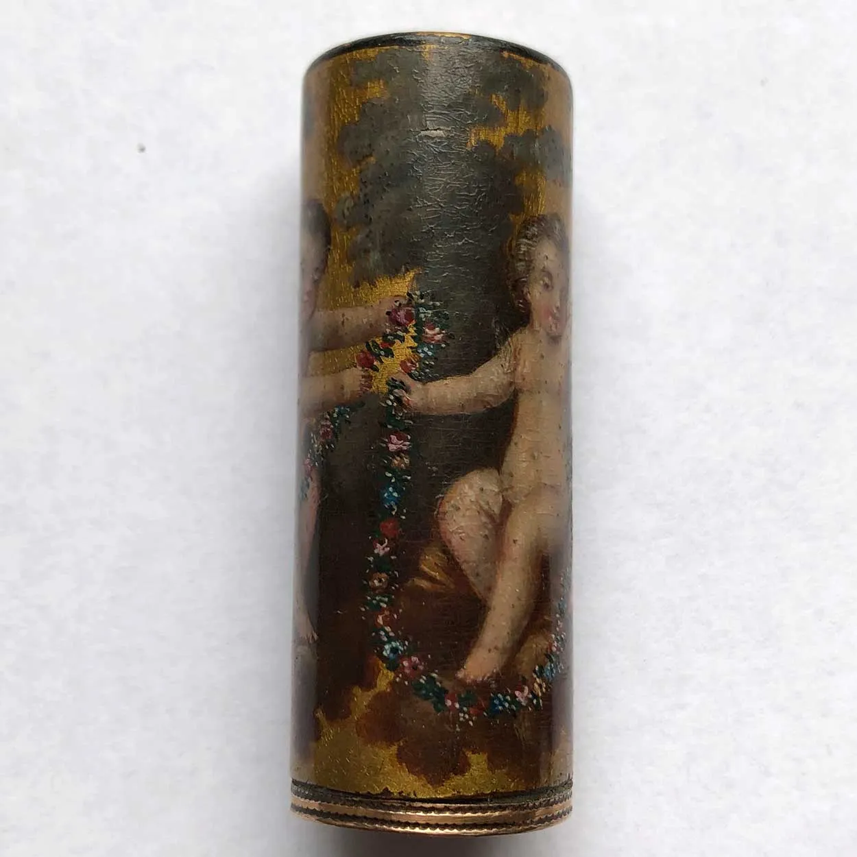 French Louis XVI Vernis Martin Billet-Doux (Love Note) Case