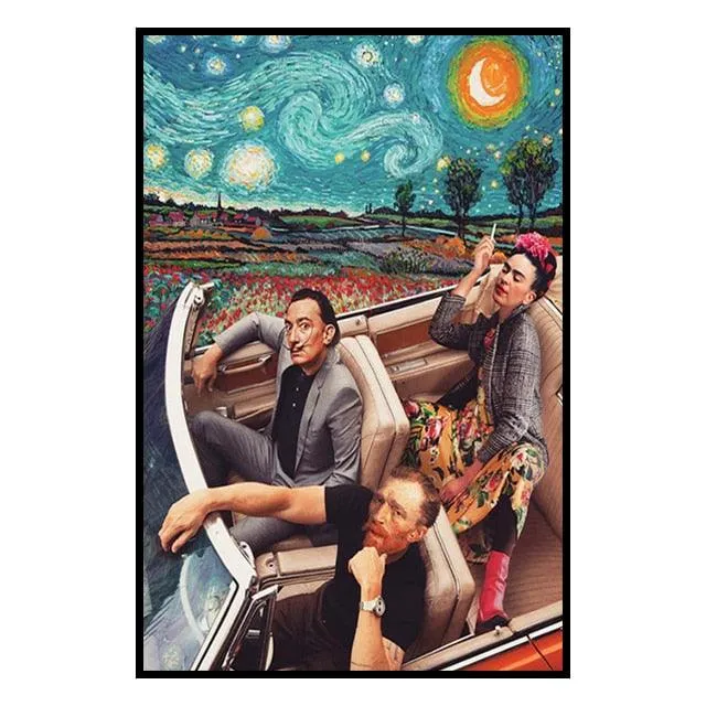 Funny Art Meme Wall Art Prints