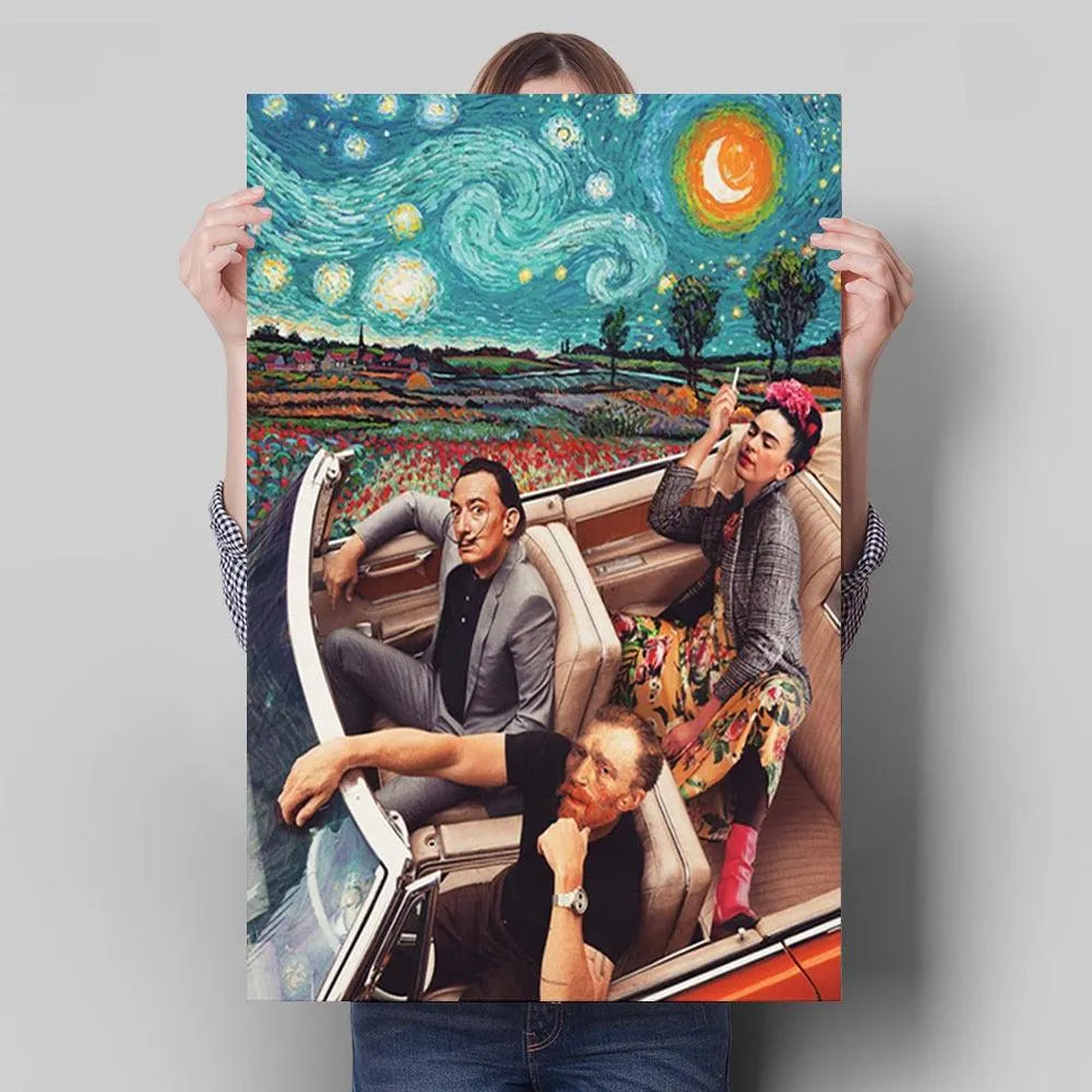 Funny Art Meme Wall Art Prints