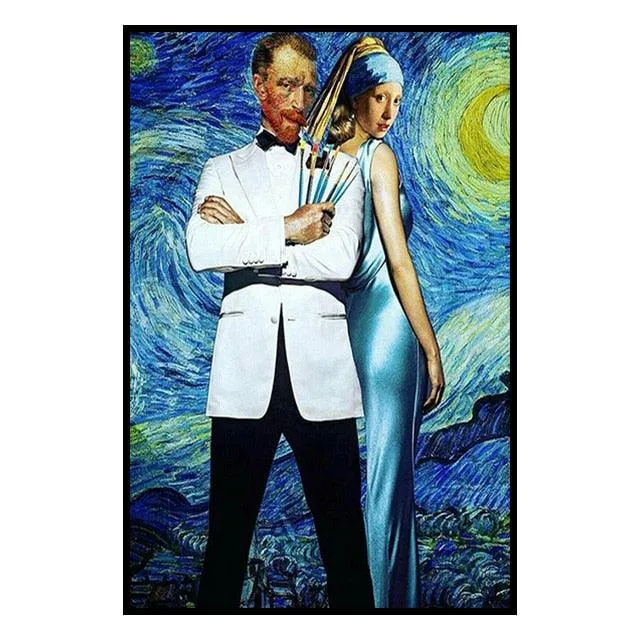 Funny Art Meme Wall Art Prints