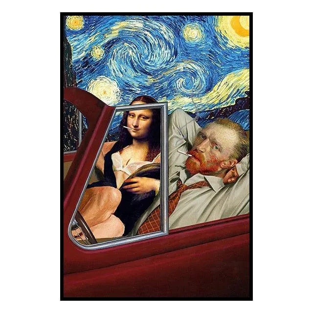 Funny Art Meme Wall Art Prints