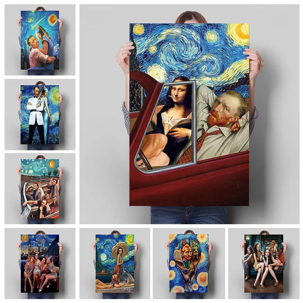 Funny Art Meme Wall Art Prints