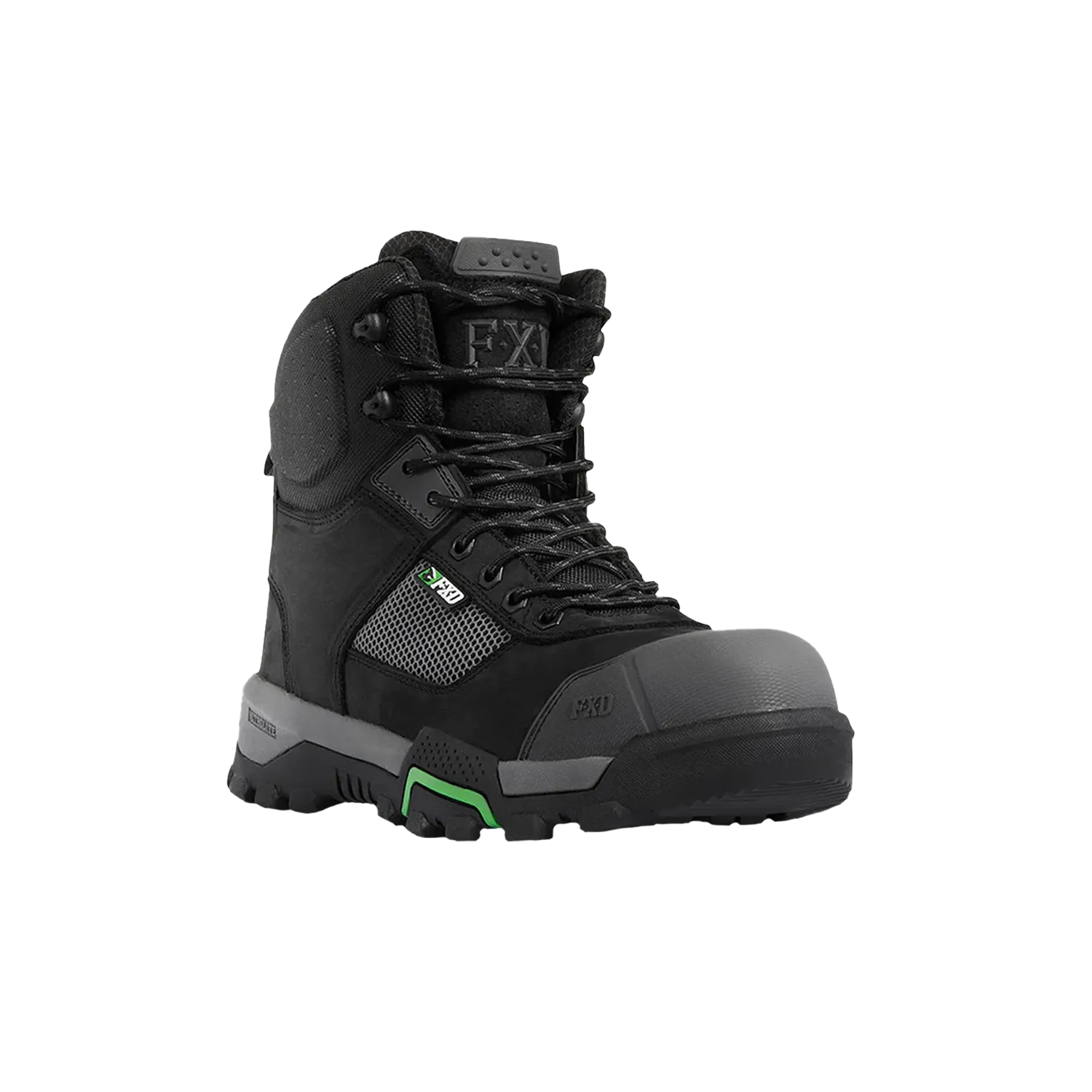FXD Men's WB-1 High Cut Work Boots- Black