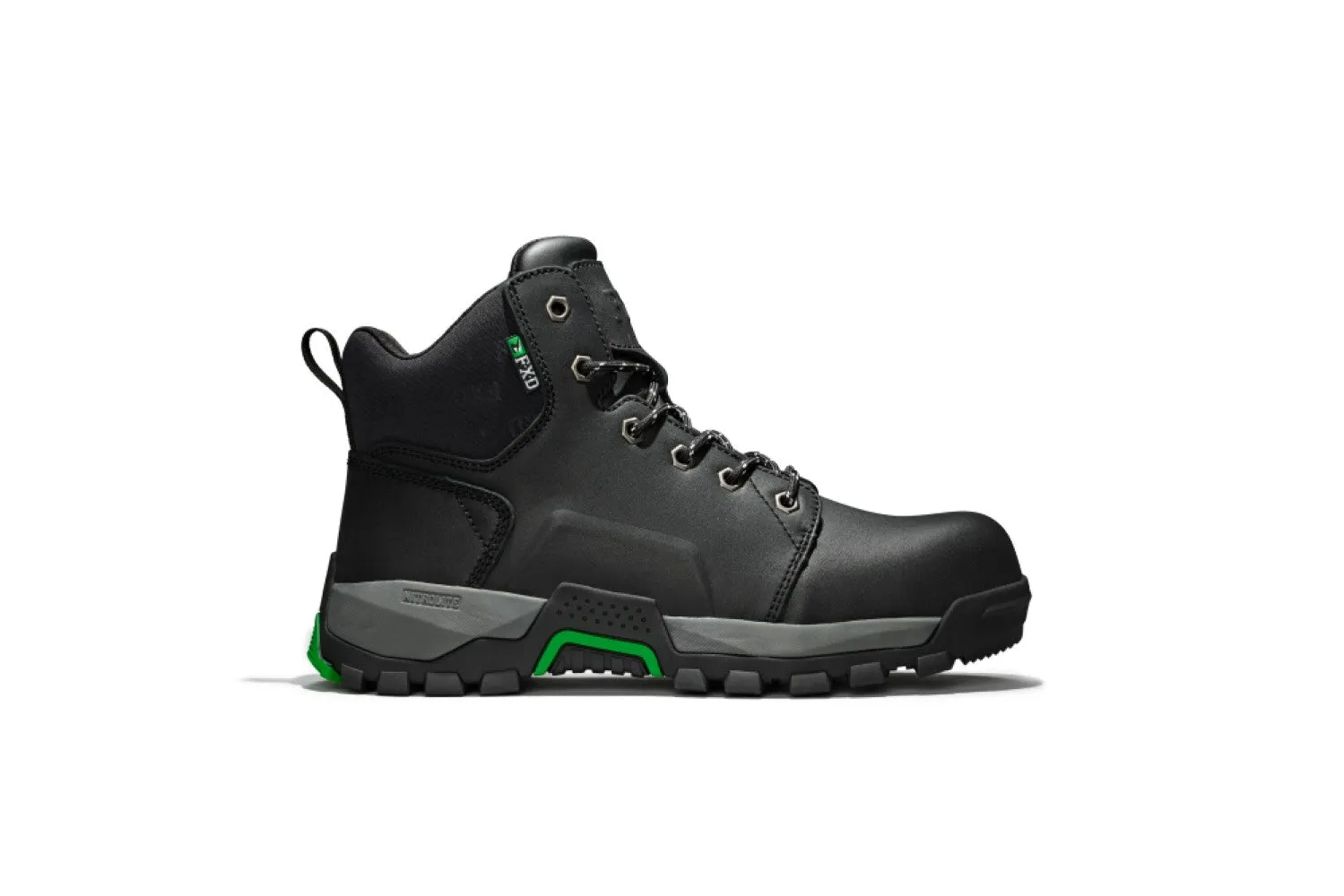 FXD Men's WB-3 Lace Up Work Boots - Black