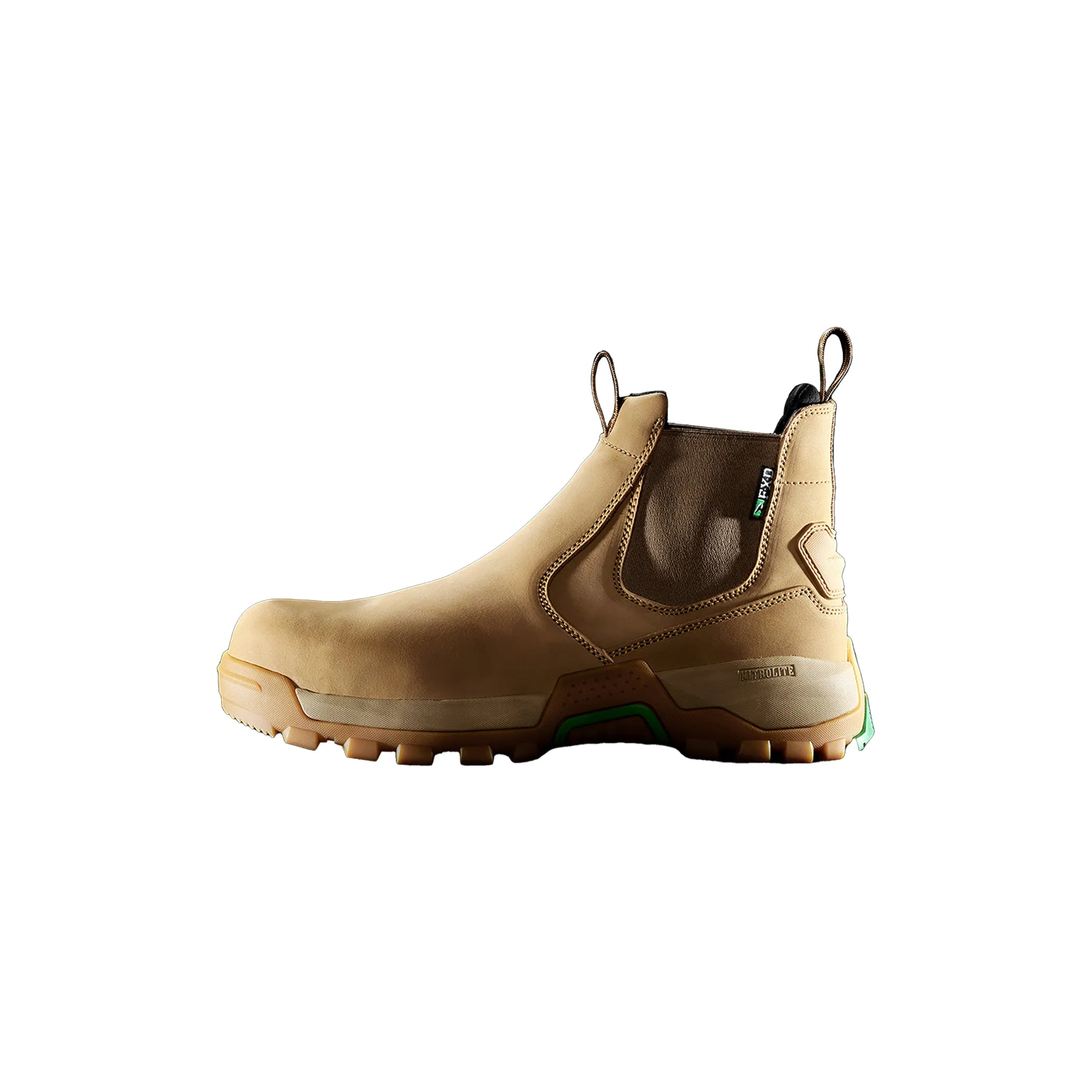 FXD Mens' WB-4 Elastic Sided Work Boots - Wheat