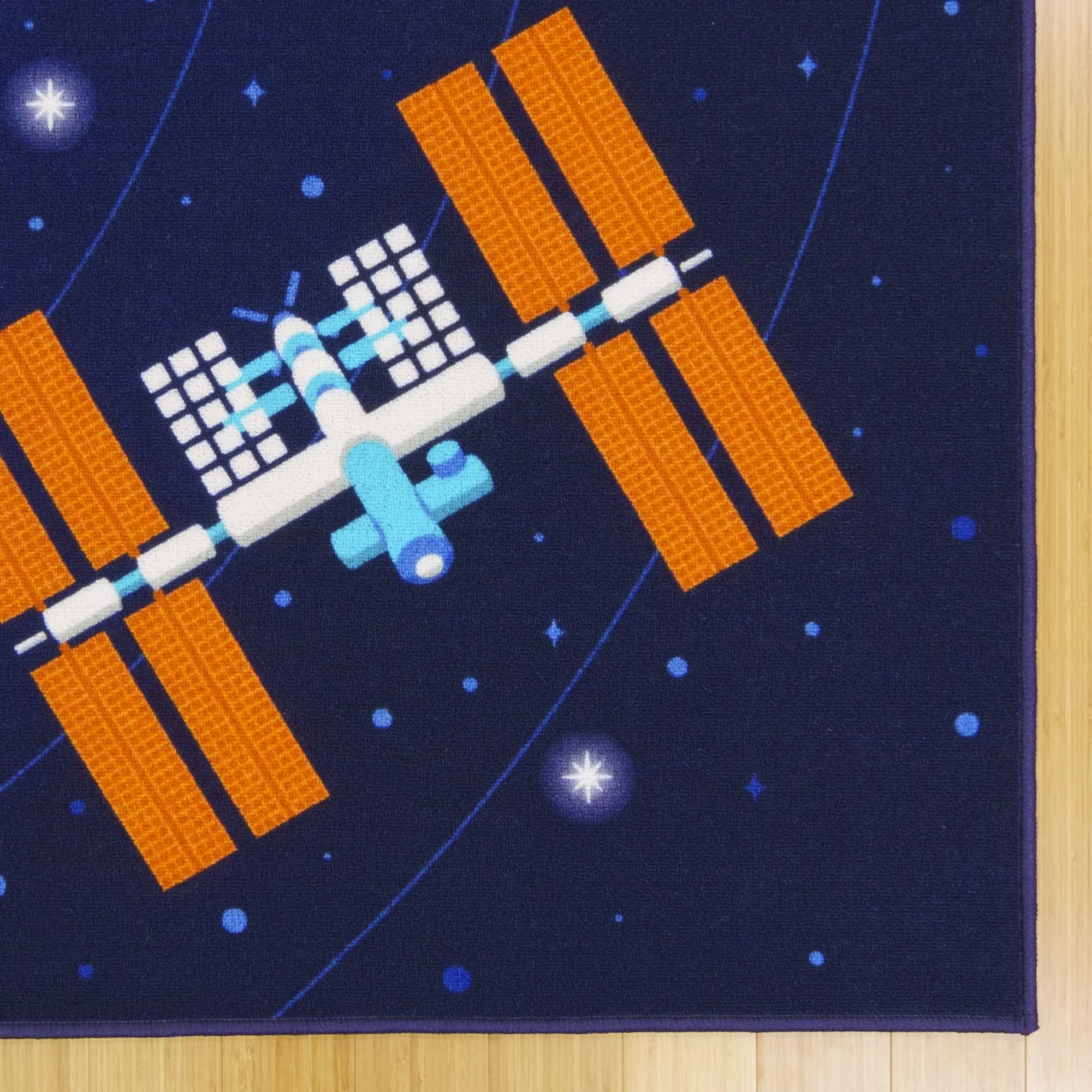Gertmenian Smithsonian Solar System Area Rug for Kids’ Education and