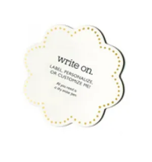 Gold Dot Write On Big Attachment