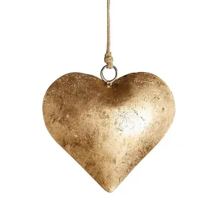 GOLDEN ANTIQUE HEART