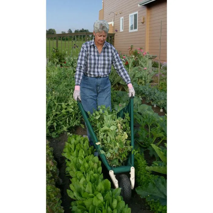 Green Haul Ground Flush Wheelbarrow