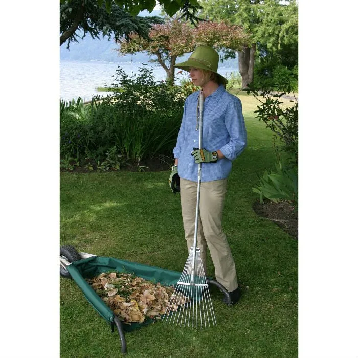 Green Haul Ground Flush Wheelbarrow