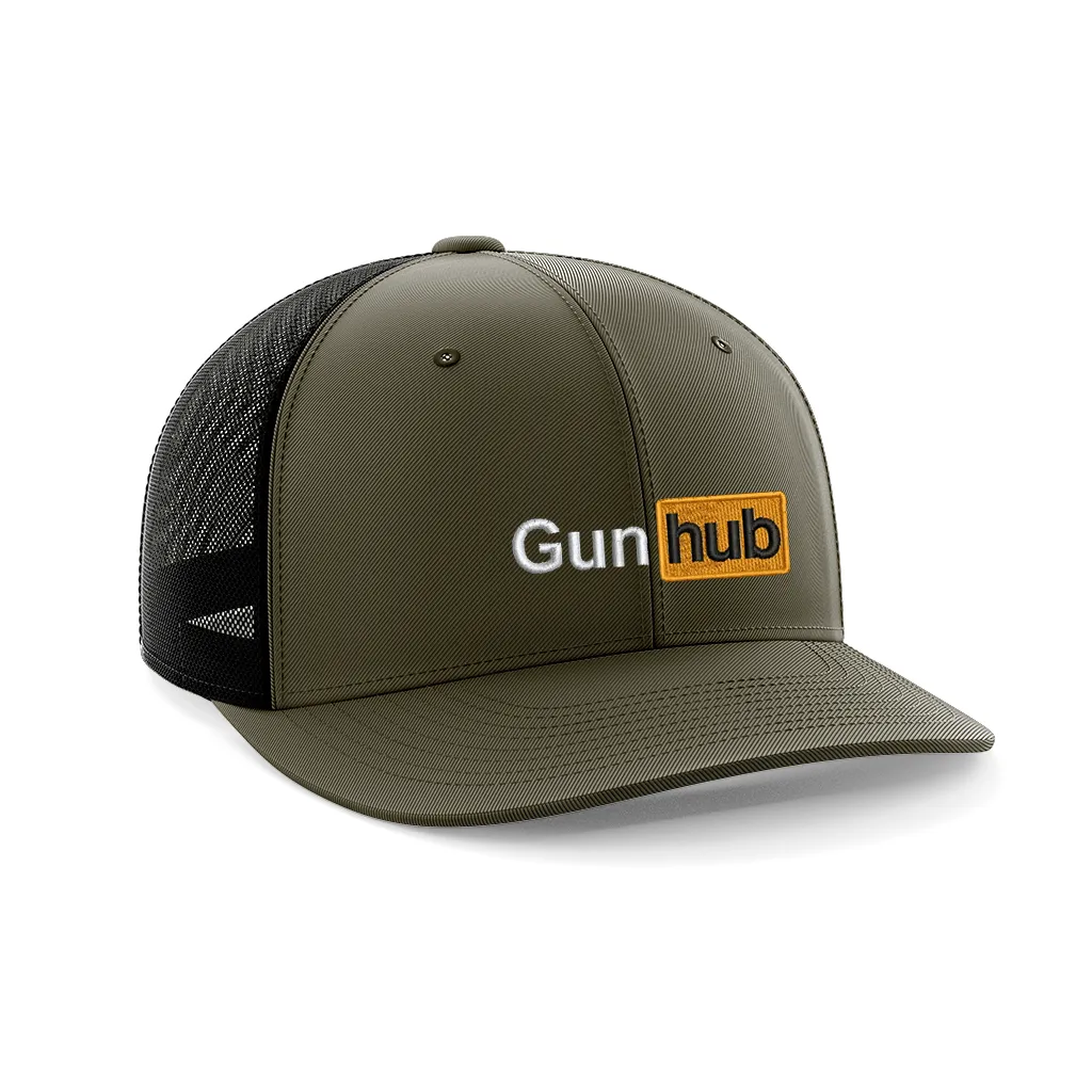 Gun Hub Embroidered Trucker Hat