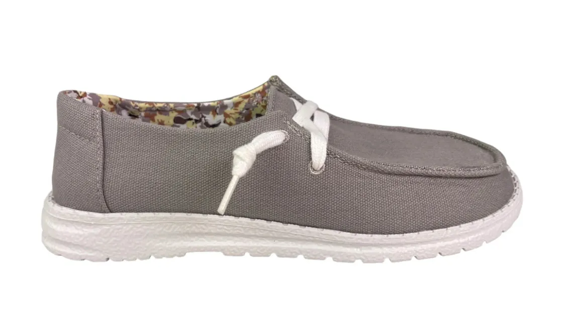 Gypsy Jazz Holly Canvas Shoe in Grey