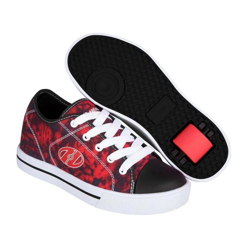 Heelys Classic - Red/Black - UK 4 - OUTLET