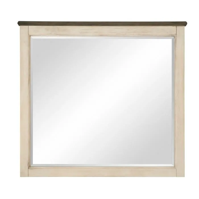 Homelegance Weaver Mirror in Antique white 1626-6