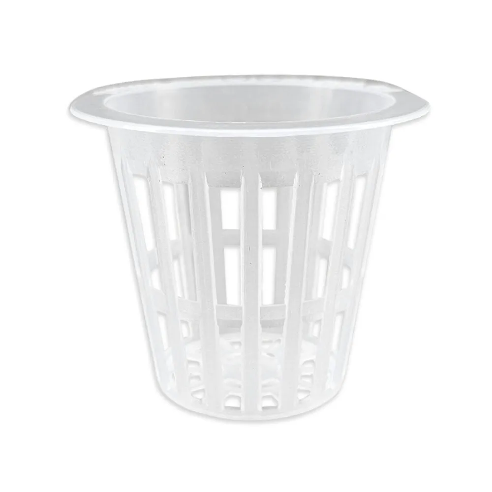 Hydroponic Net Pots / Baskets (fits 50mm Hole) 50mm High x 12
