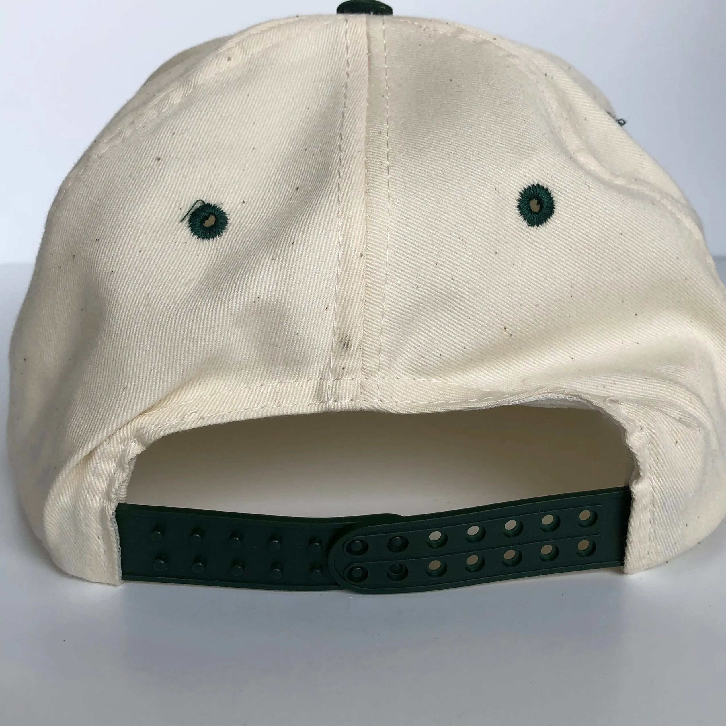 I Dropped Acid at Disneyland Vintage Green Suede Brim SnapBack Hat Cap Custom Embroidery