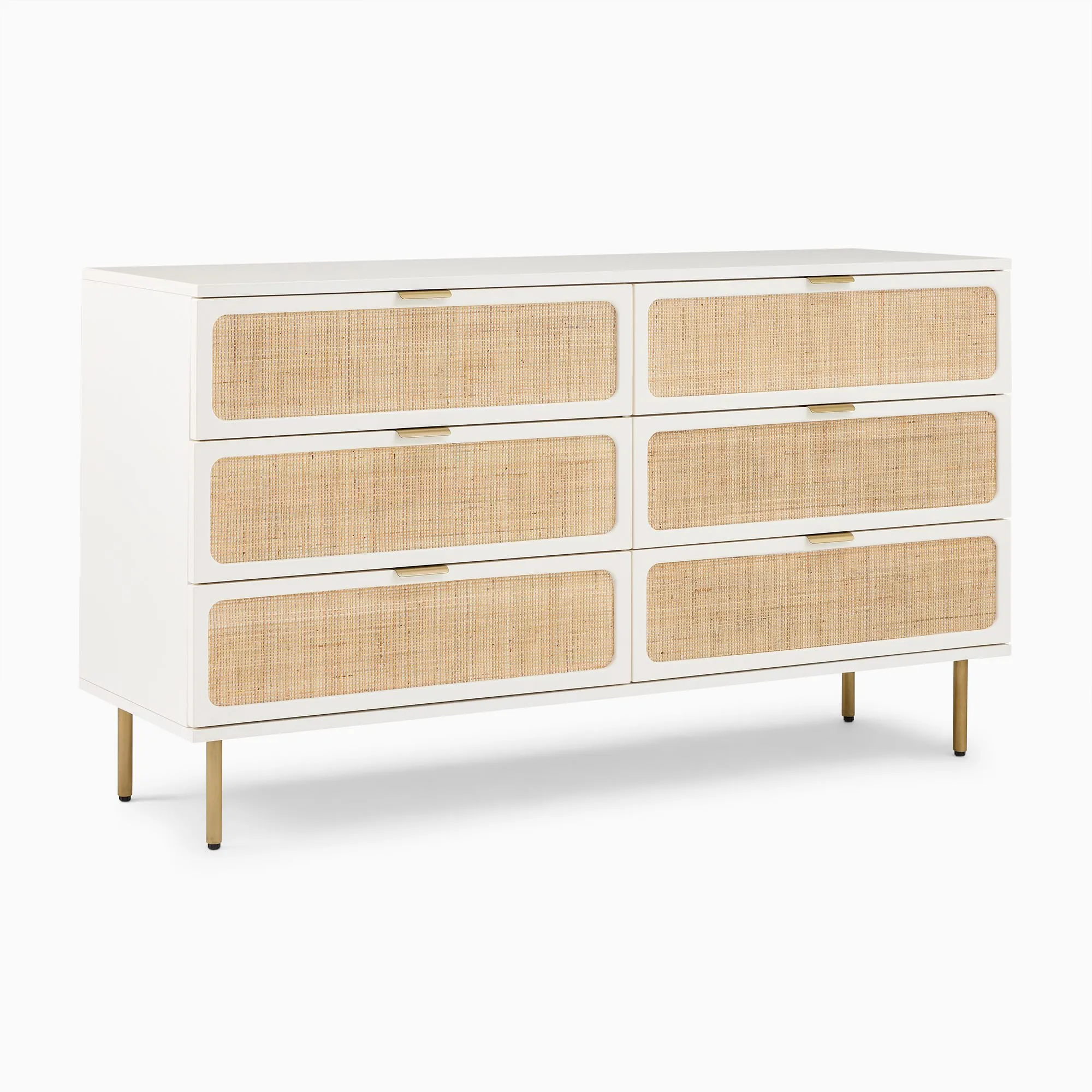 Ida Woven 6 Drawer Dresser
