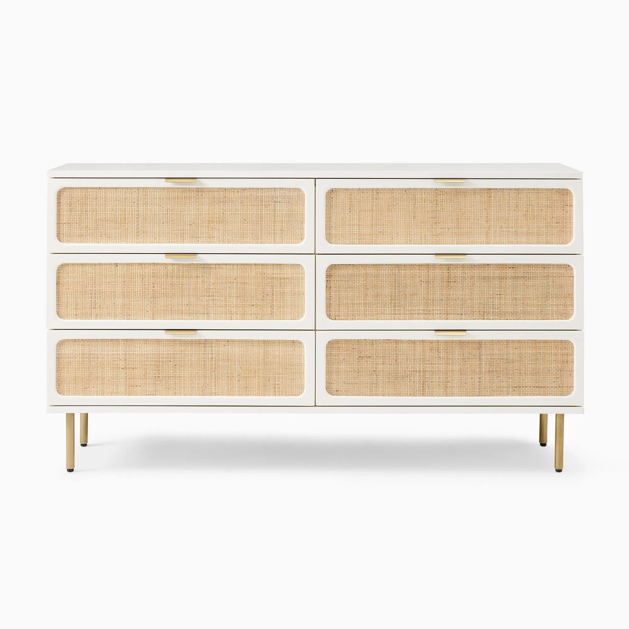 Ida Woven 6 Drawer Dresser
