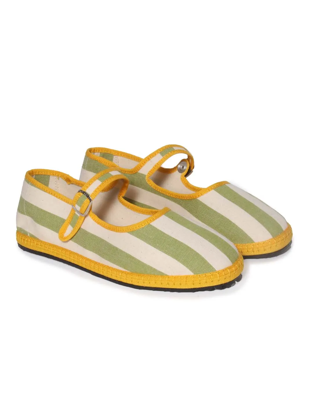 Italian canvas Mary Jane friulane