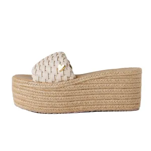 Jane Espadrilles Sandals - Beige [ NO RETURN NO EXCHANGE ]