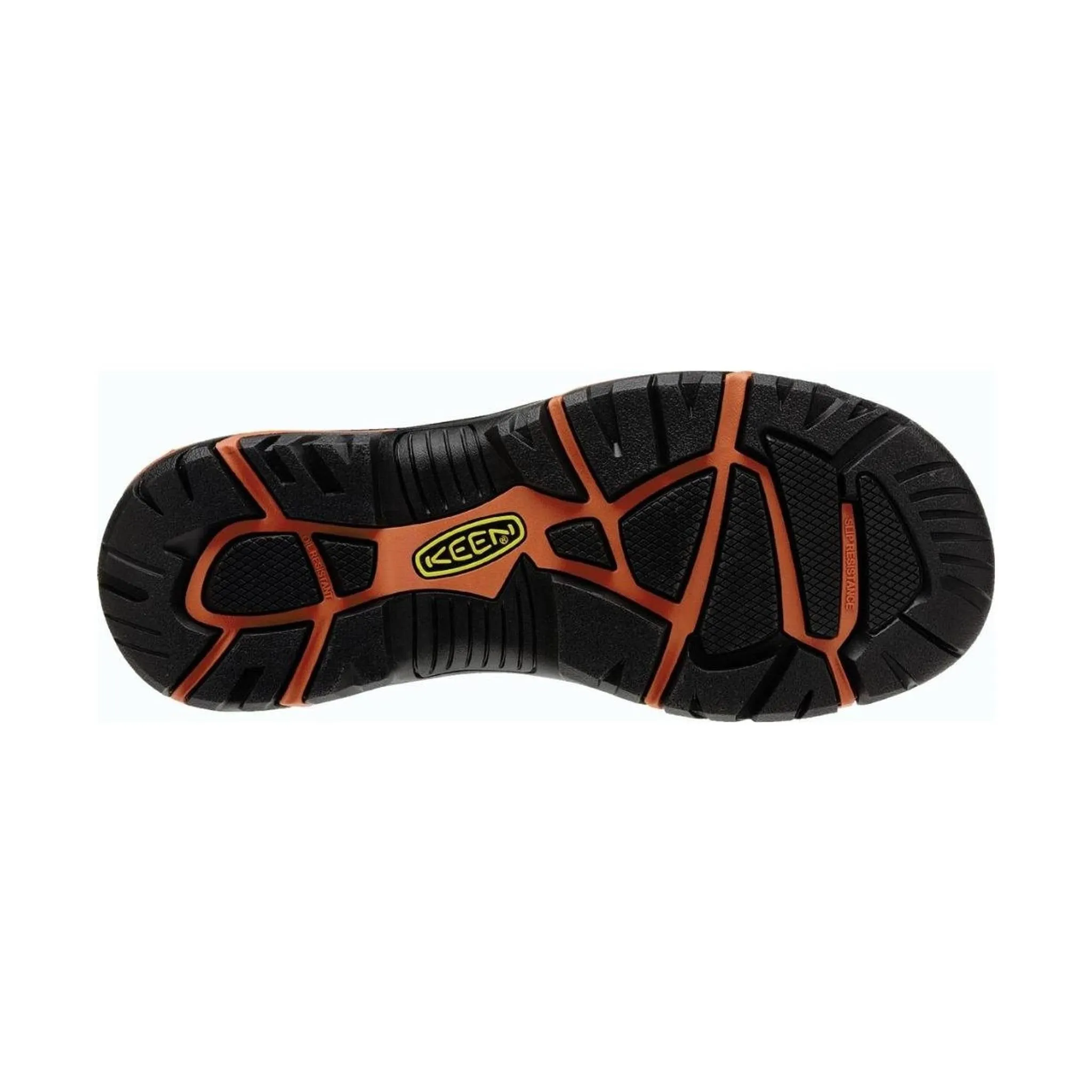 KEEN Utility Men's Braddock Low Steel Toe Work Shoe - Black/Bossa Nova