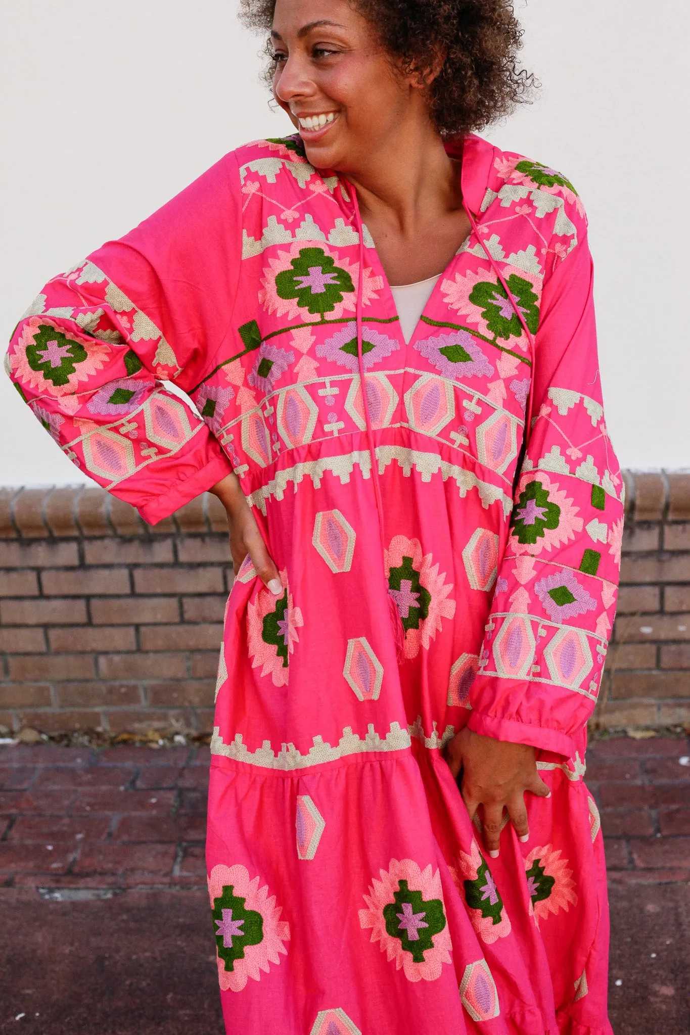 La Jolla Embroidered Dress