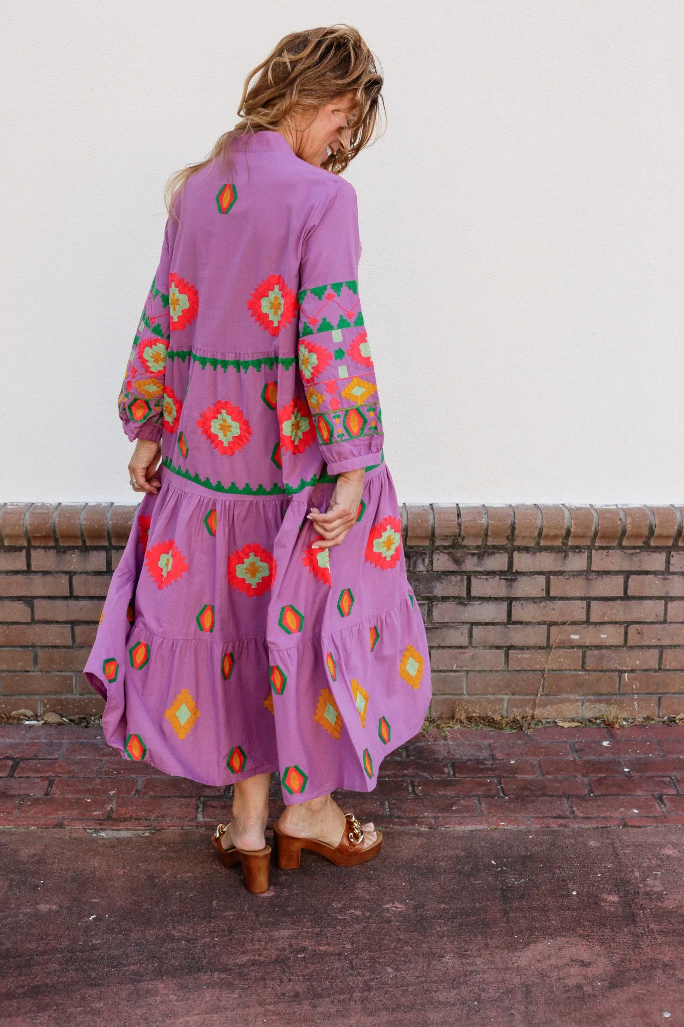 La Jolla Embroidered Dress
